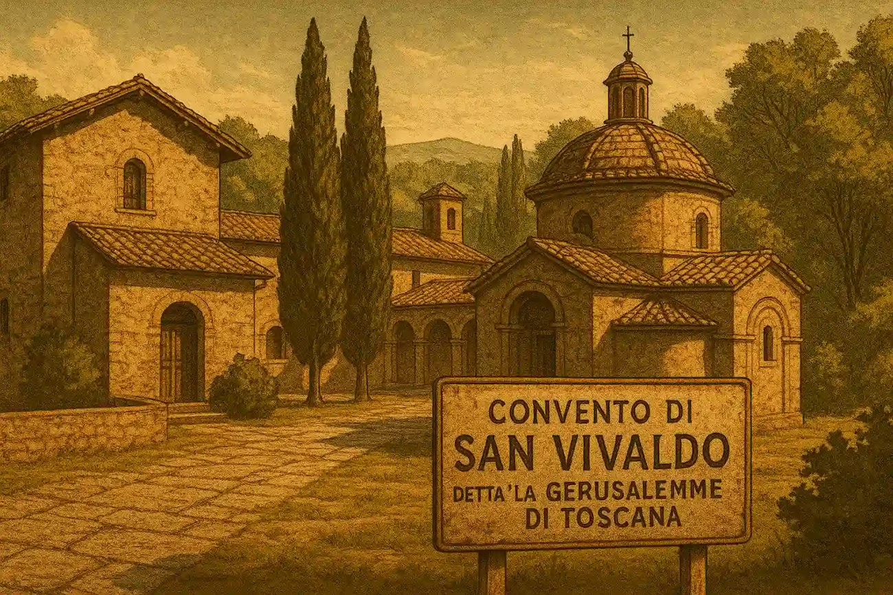 Larniano: quel crocevia toscano dove si respira la storia 6 Il convento di san vivaldo, detta la gerusalemme di toscana